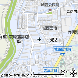 佐賀県佐賀市光周辺の地図