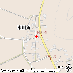 高知県高岡郡四万十町東川角21周辺の地図