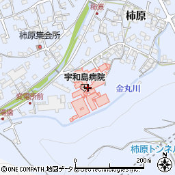 宇和島病院（正光会）周辺の地図