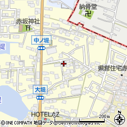 福岡県筑後市蔵数573周辺の地図