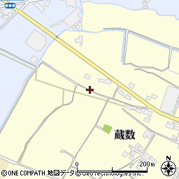 福岡県筑後市蔵数998周辺の地図