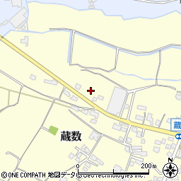 福岡県筑後市蔵数1007周辺の地図