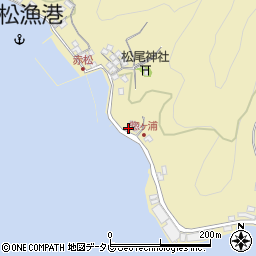 愛媛県宇和島市大浦2214周辺の地図