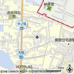 福岡県筑後市蔵数573-6周辺の地図