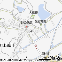 佐賀県小城市牛津町上砥川1336周辺の地図