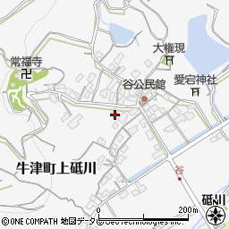 佐賀県小城市牛津町上砥川2159周辺の地図