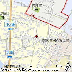 福岡県筑後市蔵数571-34周辺の地図