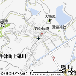 佐賀県小城市牛津町上砥川1446周辺の地図