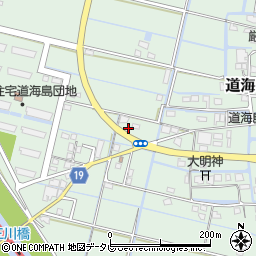 福岡県大川市道海島538周辺の地図