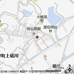 佐賀県小城市牛津町上砥川1333-1周辺の地図