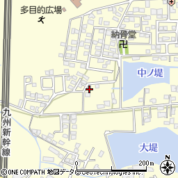 福岡県筑後市蔵数323周辺の地図