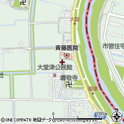 佐賀県佐賀市諸富町大字大堂212周辺の地図