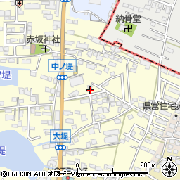 福岡県筑後市蔵数574-4周辺の地図