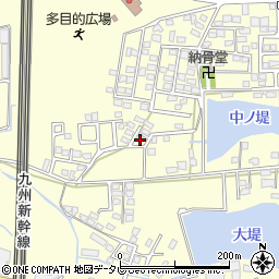 福岡県筑後市蔵数324周辺の地図