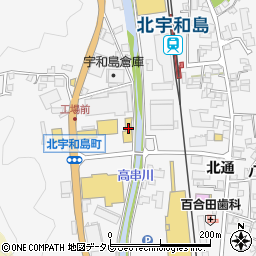 愛媛県宇和島市伊吹町1517周辺の地図