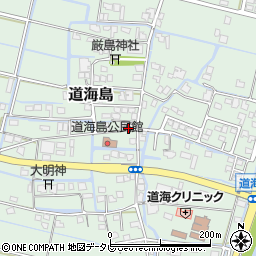 福岡県大川市道海島532周辺の地図