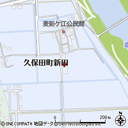 佐賀県佐賀市久保田町大字新田3187周辺の地図