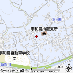 宇和島拘置支所周辺の地図