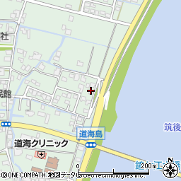 福岡県大川市道海島273周辺の地図