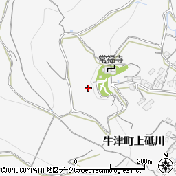 佐賀県小城市牛津町上砥川3692周辺の地図