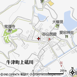 佐賀県小城市牛津町上砥川2222周辺の地図