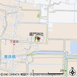 下青木公民館周辺の地図