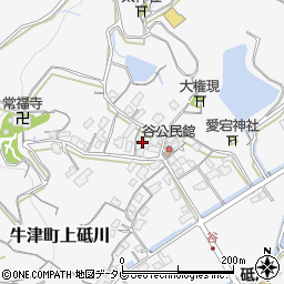 佐賀県小城市牛津町上砥川2236周辺の地図