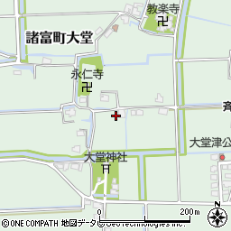 佐賀県佐賀市諸富町大字大堂791-4周辺の地図