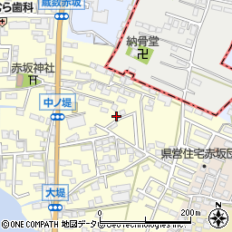 福岡県筑後市蔵数571-19周辺の地図