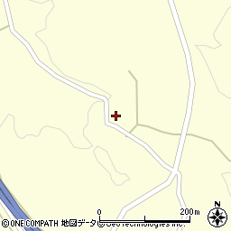 大分県玖珠郡九重町右田1711周辺の地図