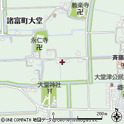 佐賀県佐賀市諸富町大字大堂660周辺の地図