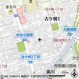 三重野アパート周辺の地図