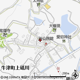 佐賀県小城市牛津町上砥川2232周辺の地図