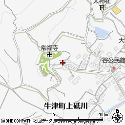 佐賀県小城市牛津町上砥川3627周辺の地図