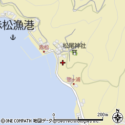 愛媛県宇和島市大浦2215周辺の地図