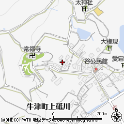 佐賀県小城市牛津町上砥川2185周辺の地図