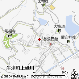 佐賀県小城市牛津町上砥川2224周辺の地図