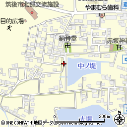 福岡県筑後市蔵数321周辺の地図