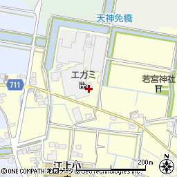 株式会社三九商会　大川営業所周辺の地図