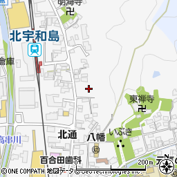 愛媛県宇和島市伊吹町1214周辺の地図