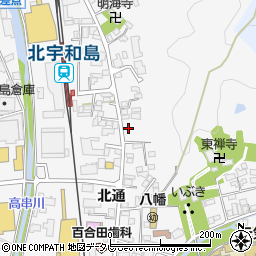 愛媛県宇和島市伊吹町1213周辺の地図