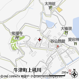 佐賀県小城市牛津町上砥川2209周辺の地図