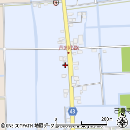 佐賀県小城市芦刈町芦溝877周辺の地図