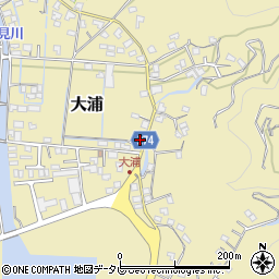 愛媛県宇和島市大浦204周辺の地図