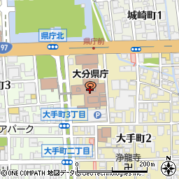 大分銀行県庁内支店 ＡＴＭ周辺の地図