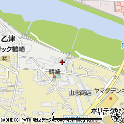 乙津アパート周辺の地図
