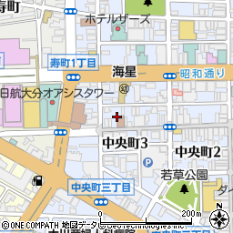 H．W．L cafe＆works 竹町店周辺の地図