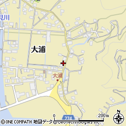 愛媛県宇和島市大浦201周辺の地図