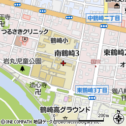 大分県立大分鶴崎高等学校周辺の地図