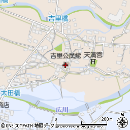 吉里公民館周辺の地図